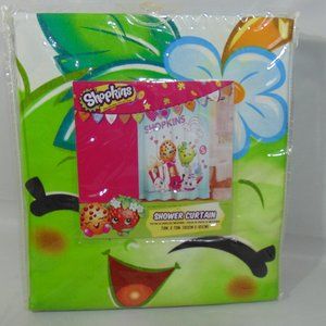 SHOPKINS Microfiber Shower Curtain 72x72"